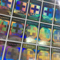 Custom Adhesive Reflected Iridescent Laser Hologram Sticker